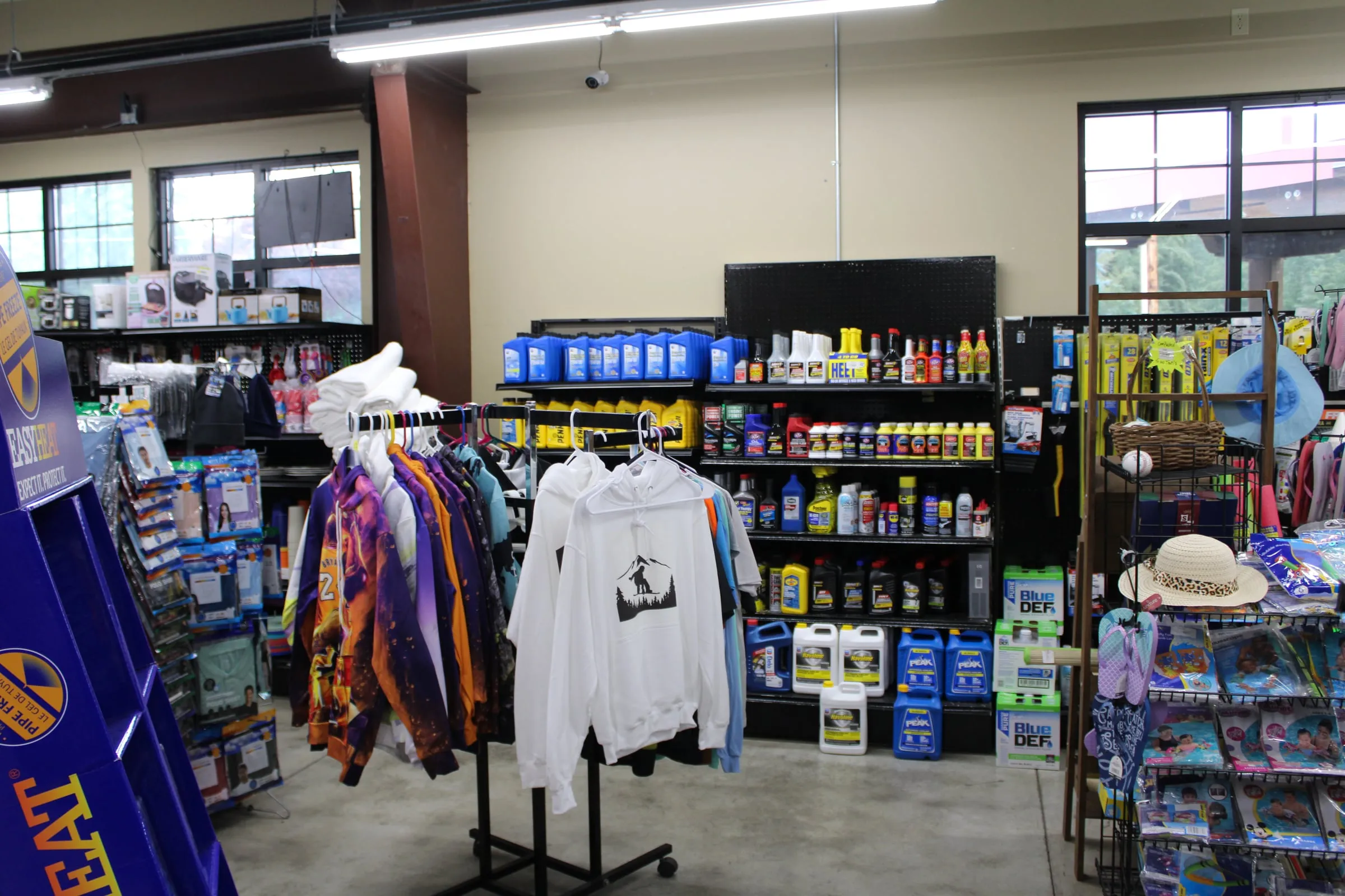 Inside the Maple Fuels store in Maple Falls